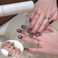 💅🔥LAST DAY 49% OFF: ONLY ￡7.99!!✨🌌Spar Shiny Magnetic Glitter Cat Eye Gel Polish💎UV LED Soak Off Shimmer Nail Art Varnish