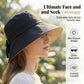 ⏳Summer Hot Sale – Only ￡12.99!!🔥💐 Women's Bowknot Wide Brim Sun Protective Hat👒 – Oversized wide brim blocks UV rays, delicate bow decor, ideal for beach, travel & outdoor walking✨