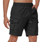 ⏳Summer Hot Sale 60% OFF⚡50K+ SOLD☀️Elastic Waist Cargo Shorts For Men👖Lightweight Multi Pocket Daily Casual Short Trousers