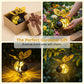 🏆LAST DAY SPECIAL PRICE ￡9.99‼️50K+ SOLD💕🐝Solar Powered Hanging Bee Garden Light🌻Waterproof LED Outdoor Hanging Ornament Lamp For Yard Patio