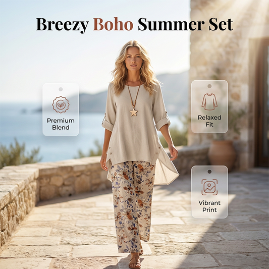 👚🔥2026 Summer Hot Sale 50% OFF! 🌿✨Women’s Cotton Linen Half Sleeve Top & Loose Pants Set👕👖Ultra Breathable Lightweight Natural Fabric Relax Outfit For Summer Office Daily Wear UK Stock