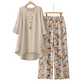 👚🔥2026 Summer Hot Sale 50% OFF! 🌿✨Women’s Cotton Linen Half Sleeve Top & Loose Pants Set👕👖Ultra Breathable Lightweight Natural Fabric Relax Outfit For Summer Office Daily Wear UK Stock