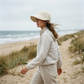 🌞Summer Hot Sale 50% OFF: Only ￡6.99!!✨👒Women’s UPF 50+ Elegant Foldable Sun Hat – Wide-Brim Cotton Bucket Hat with Neck Flap & Adjustable Strap🌼🇬🇧Packable, Breathable Beach Outdoor Sun Protection Cap