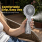 🌞Summer Hot Sale 50% OFF: Only £9.99!!💥⚡50K+ SOLD💦Mist Spray Handheld Cooling Fan☀️USB Rechargeable Portable Mini Humidifying Fan For Hot Weather