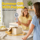 🌞Summer Hot Sale 50% OFF: Only £9.99!!💥⚡50K+ SOLD💦Mist Spray Handheld Cooling Fan☀️USB Rechargeable Portable Mini Humidifying Fan For Hot Weather