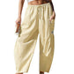 💗Summer Hot Sale 50% OFF:Only £14.99!!⚡50K+ SOLD💕👖Loose Fit Gingham Plaid Pants💦Soft Airy Vacation Daily Wide Leg Trousers🌿