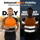 🔥 LIMITED-TIME 50% OFF! ✨👕Men’s Fluorescent Color Block Athletic Shirt Outdoor Safety Tee🏃High Visibility Quick Dry Work Sports Top🏗️Lightweight Breathable Quick Dry Outdoor Work Sport Tee