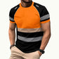 🔥 LIMITED-TIME 50% OFF! ✨👕Men’s Fluorescent Color Block Athletic Shirt Outdoor Safety Tee🏃High Visibility Quick Dry Work Sports Top🏗️Lightweight Breathable Quick Dry Outdoor Work Sport Tee