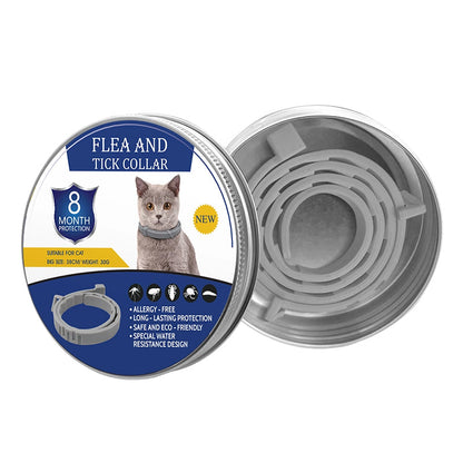 🔥🐈‍⬛LAST DAY SALE – ONLY ￡7.99!!🔥🦟Natural Safe Pet Anti-Insect Collar💧Waterproof Adjustable Gentle Insect Repellent Collar For Dogs & Cats🐱🐶Flexible Comfortable Anti-Tick Flea Collar Fit All Breeds🐾
