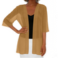 🏆🌸LAST DAY SPECIAL PRICE ￡10.99‼️50K+ SOLD💕 Women's Chiffon Open Front Cardigan ✨ Lightweight, Breezy & Perfect for Summer Layering