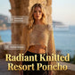 🔥SUMMER HOT SALE £10.99!!💥50K+ SOLD!🧶Women's Hollow Out Knit Shawl Poncho✨Lightweight Breathable Loose Knit Cover Up For Daily Beach Holiday🏖️