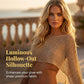 🔥SUMMER HOT SALE £10.99!!💥50K+ SOLD!🧶Women's Hollow Out Knit Shawl Poncho✨Lightweight Breathable Loose Knit Cover Up For Daily Beach Holiday🏖️