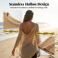 🔥SUMMER HOT SALE £10.99!!💥50K+ SOLD!🧶Women's Hollow Out Knit Shawl Poncho✨Lightweight Breathable Loose Knit Cover Up For Daily Beach Holiday🏖️