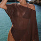🔥SUMMER HOT SALE £10.99!!💥50K+ SOLD!🧶Women's Hollow Out Knit Shawl Poncho✨Lightweight Breathable Loose Knit Cover Up For Daily Beach Holiday🏖️