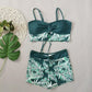👙Summer Beach Swimwear Hot Sale £13.99!!💥50K+ Sold!🌴Women’s Printed Two-Piece Swimsuit✨High Waist Bikini Set Floral Print Split Swimwear For Pool Holiday