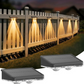 💡Solar Outdoor Wall Light – 3 Color & Rainbow🌈Waterproof LED Solar Wall Lamp Fence Porch Patio Yard Decor UK🇬🇧