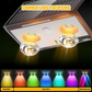💡Solar Outdoor Wall Light – 3 Color & Rainbow🌈Waterproof LED Solar Wall Lamp Fence Porch Patio Yard Decor UK🇬🇧