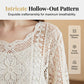 ⏰2026 SUMMER HOT SALE – 50% OFF! 🔥 👚Women's Vintage-Inspired Lace Cover-Up Blouse – Delicate Lace, Flowy Fit & Perfect for Layering or a Romantic Look ✨