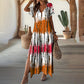 🌺2026 Summer Hot Sale：Only￡14.99‼️👗Women’s Casual V-Neck Gradient Dress💐Soft Flowy Ombre Sundress For Beach Holiday Daily Commute UK🇬🇧🌈