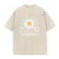 🌼👕2026 Summer Hot Sale 50% OFF‼️✨Dames Zomer T-Shirt Aanbieding｜Vintage Gewassen Madeliefje Print Loose Fit T-Shirt voor Dames✨Zacht Ademend Los Model Alledaagse Casual Top NL🇳🇱