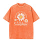 🌼👕2026 Summer Hot Sale 50% OFF‼️✨Dames Zomer T-Shirt Aanbieding｜Vintage Gewassen Madeliefje Print Loose Fit T-Shirt voor Dames✨Zacht Ademend Los Model Alledaagse Casual Top NL🇳🇱