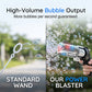 🔫 LAST DAY SPECIAL PRICE ￡9.99⚡50K+ SOLD💕Outdoor Electric Revolver Bubble Toy for Kids✨Auto Continuous Bubble Blaster with LED Light & Music Drop-Resistant Backyard Party Toy UK🇬🇧🫧