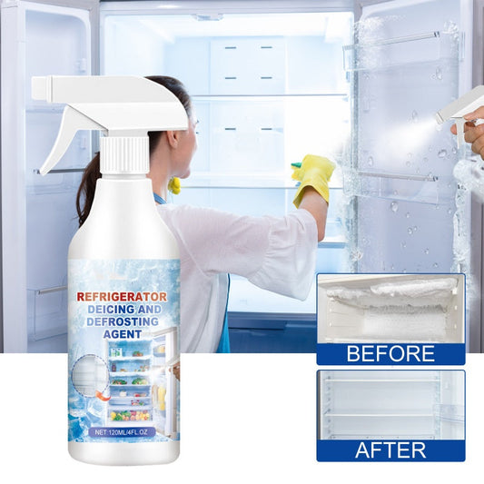 🔥 LIMITED-TIME 50% OFF:£7.99‼️🧊Fridge Freezer Defrost Spray❄️Fast Efficient Ice Remover Household Deicing Cleaner
