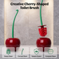 ⏰🚽LAST DAY SPECIAL PRICE ￡8.99⚡50K+ SOLD💕✨Creative Cherry-Shaped Toilet Brush🍒Wall Mounted No Dead Corner Cleaning Brush Detachable Bathroom Accessory UK🇬🇧