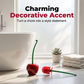 ⏰🚽LAST DAY SPECIAL PRICE ￡8.99⚡50K+ SOLD💕✨Creative Cherry-Shaped Toilet Brush🍒Wall Mounted No Dead Corner Cleaning Brush Detachable Bathroom Accessory UK🇬🇧