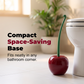 ⏰🚽LAST DAY SPECIAL PRICE ￡8.99⚡50K+ SOLD💕✨Creative Cherry-Shaped Toilet Brush🍒Wall Mounted No Dead Corner Cleaning Brush Detachable Bathroom Accessory UK🇬🇧