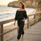 ⏳👗2026 Summer Hot Sale 50% OFF‼️🌸Women's Off Shoulder Jumpsuit – Effortless Chic With A Flattering Fit ✨