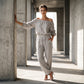 ⏳👗2026 Summer Hot Sale 50% OFF‼️🌸Women's Off Shoulder Jumpsuit – Effortless Chic With A Flattering Fit ✨