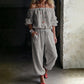 ⏳👗2026 Summer Hot Sale 50% OFF‼️🌸Women's Off Shoulder Jumpsuit – Effortless Chic With A Flattering Fit ✨