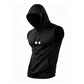 🔥🏃LAST DAY SALE – ONLY ￡12.99‼️✨Men's Athletic Sleeveless Hoodie Vest👕Lightweight Breathable Hooded Tank Top For Fitness, Workout, Casual Daily Wear UK Stock
