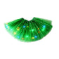 🏆🌈LAST DAY SALE – ONLY ￡8.99!!🔥LED Light Up Sequin Tutu Skirt Star Mesh Princess Skirt for Girls and Adults