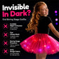 🏆🌈LAST DAY SALE – ONLY ￡8.99!!🔥LED Light Up Sequin Tutu Skirt Star Mesh Princess Skirt for Girls and Adults