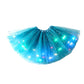 🏆🌈LAST DAY SALE – ONLY ￡8.99!!🔥LED Light Up Sequin Tutu Skirt Star Mesh Princess Skirt for Girls and Adults