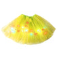 🏆🌈LAST DAY SALE – ONLY ￡8.99!!🔥LED Light Up Sequin Tutu Skirt Star Mesh Princess Skirt for Girls and Adults