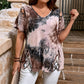⏳💓LAST DAY SPECIAL PRICE ￡11.99⚡50K+ SOLD💕👚 Cutout V-Neck Tee – Effortless Side-Tie Chic 🌸