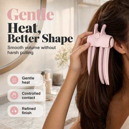💥LAST DAY Special Price: ￡7.99!!💥Shape in 3 Seconds！👱‍♀️High Cranial Top Magic Tool！Volumizing Root Lift Clip