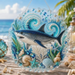 🌞💙Summer Hot Sale– Only ￡12.99‼️🌊 DIY Ocean Pearl Painting – Create Your Own Unique Wall Art with a Beautiful Sea Theme🐬