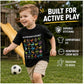 ⏳🦖2026 Summer Hot Sale 50% OFF :￡10.99!!⚡✨Kids Dinosaur Alphabet T-Shirt 👕 Soft Short Sleeve Tee | Fun Dino Letter Print!