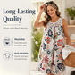 💗💃🏻Last Day Promotion 60% OFF:Only ￡9.99!!⚡50K+ SOLD💕Women's Elegant Sleeveless Floral Dress