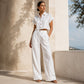💗LAST DAY SALE – ONLY ￡12.99!!👖Women's Relaxed Fit Linen Blend Pants – Classic Straight Leg Trousers
