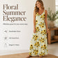 ⏳🌻2026 SUMMER HOT SALE £9.99!!💥50K+ SOLD💕👗Flowy Vacation Maxi Dress  🌊Elegant Loose Long Sundress Beach Holiday Daily Outfit UK✨