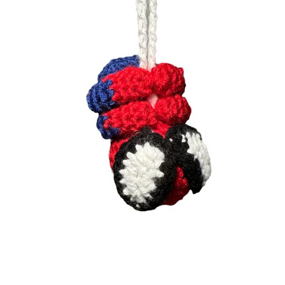 ⏳🕷️LAST DAY SALE 60% OFF:ONLY ￡8.99!!⚡50K+ SOLD💕Crochet Spider Car Hanger 🎃Hand‑Knitted Spider Rear View Mirror Charm 🕸️