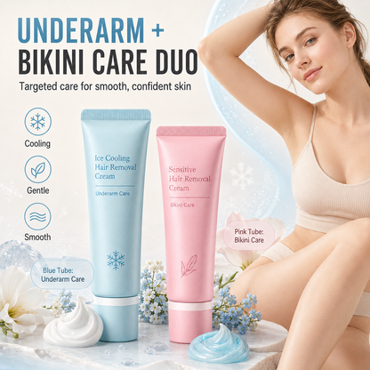 🔥Buy 2 Get 1 Free: Only £8.99!!‼️✨Hair Removal Cream – Enriched with Rose & Lavender Oil, Niacinamide Brightening – Inhibits Regrowth, Longer-Lasting Smoothness!💖💨
