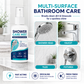 🚿Last Day Special Price £7.99!!🚿✨Fast-Acting Shower Limescale Remover Spray – Dissolves stubborn mineral deposits & hard water stains. Restores water flow & shine – just spray & wipe! 🧼💪