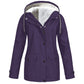 🏔️❄️Seasonal Sale – 60% Off! 💦Women's Plush-Lined Windproof Hooded Jacket