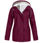 🏔️❄️Seasonal Sale – 60% Off! 💦Women's Plush-Lined Windproof Hooded Jacket